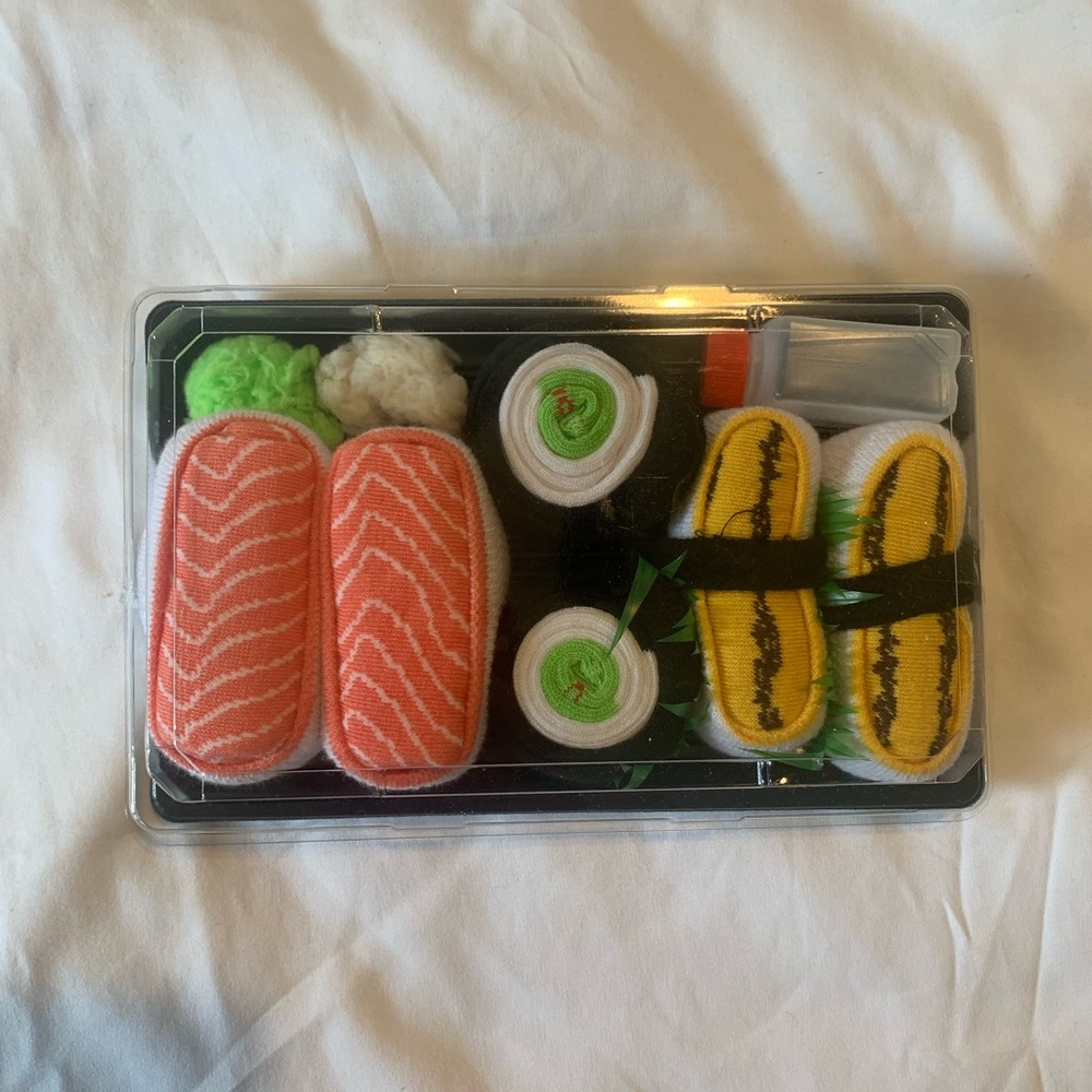 Unique Sushi High Socks